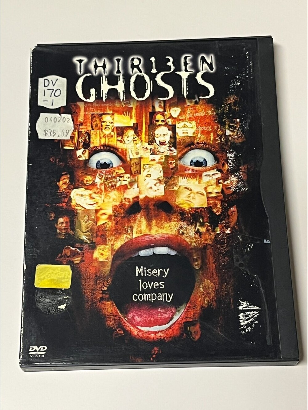 Thir13en Ghosts DVD Widescreen 2001 Horror Steve Beck